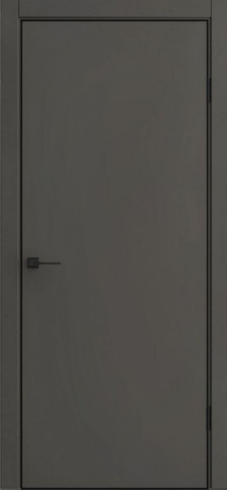 Межкомнатная дверь ДП-50 Графит силк, 900х2000