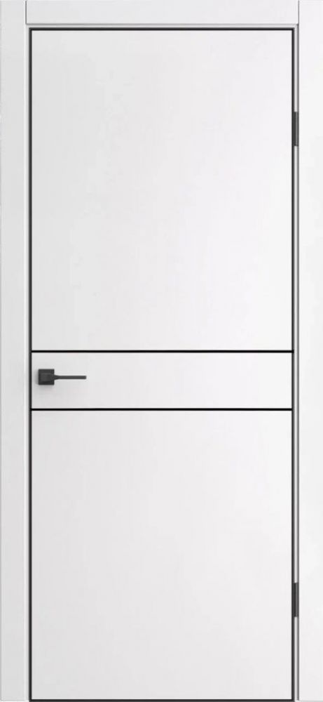 Межкомнатная дверь ДП-52 (Вайт пёрл)